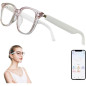 Lunettes Intelligentes Femmes, Traduction AI Bluetooth, Filtrage Lumière Bleue, 165+ Langues, Voyage & Apprentissage Lunettes Intelligentes Femmes, Traduction AI Bluetooth, Filtrage Lumière Bleue, 165+ Langues, Voyage & Apprentissage