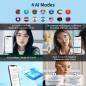 Lunettes Intelligentes Femmes, Traduction AI Bluetooth, Filtrage Lumière Bleue, 165+ Langues, Voyage & Apprentissage Lunettes Intelligentes Femmes, Traduction AI Bluetooth, Filtrage Lumière Bleue, 165+ Langues, Voyage & Apprentissage