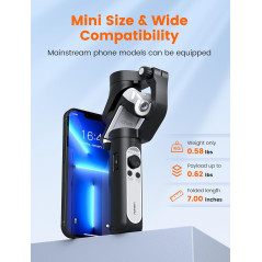 Stabilisateur Hohem iSteady V2S 3-Axes pour Smartphone, AI