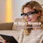 AI Smart Glasses with 8MP Camera, Real-Time Translation, Voice Assistant, Open-Ear Audio & Auto Color Lenses AI Smart Glasses with 8MP Camera, Real-Time Translation, Voice Assistant, Open-Ear Audio & Auto Color Lenses