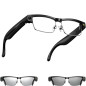 AI Smart Glasses with 8MP Camera, Real-Time Translation, Voice Assistant, Open-Ear Audio & Auto Color Lenses AI Smart Glasses with 8MP Camera, Real-Time Translation, Voice Assistant, Open-Ear Audio & Auto Color Lenses