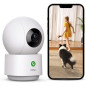 aosu 2K Indoor Security Camera, Baby & Pet Monitor, 360° View, Motion Tracking, IR Night Vision, Alexa Compatible aosu 2K Indoor Security Camera, Baby & Pet Monitor, 360° View, Motion Tracking, IR Night Vision, Alexa Compatible