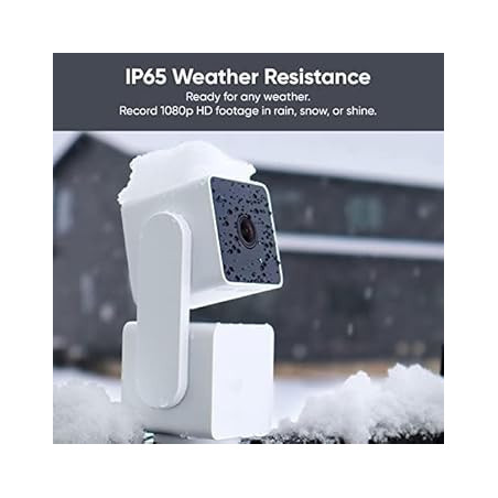WYZE Cam Pan v3 – 1080P Outdoor Smart Security Camera with Motion Tracking
