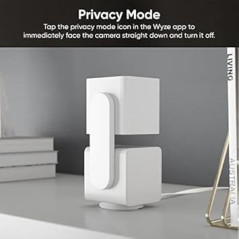 WYZE Cam Pan v3 Indoor/Outdoor 1080P IP65 Smart Security Camera, 360° Pan/Tilt/Zoom, Motion Tracking, Color Night Vision, Alexa