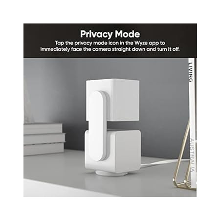 Caméra de Sécurité WYZE Cam Pan v3 1080P 360° IP65 Indoor/Outdoor, Vision Nuit Couleur, Alexa & Google