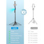 acer 64 Auto Face Tracking Tripod with Light & Remote for iPhone/Android/Camera, 360° Rotating Selfie Stick