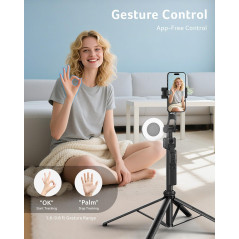 Acer 64 Auto Face Tracking Tripod with Light & Remote for iPhone/Android