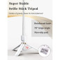 46 Selfie Stick Tripod with Wireless Remote & LED Fill Light for iPhone 16/15/14/Android Smartphones 46 Selfie Stick Tripod with Wireless Remote & LED Fill Light for iPhone 16/15/14/Android Smartphones
