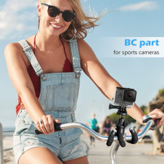 Ubeesize Portable Flexible Phone Tripod with Wireless Remote & Clip – Perfect for Video Recording