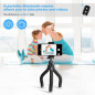 Ubeesize Portable Flexible Phone Tripod with Wireless Remote & Clip – Perfect for Video Recording Ubeesize Portable Flexible Phone Tripod with Wireless Remote & Clip – Perfect for Video Recording