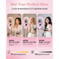 UBeesize 12 Pink Selfie Ring Light with 62 Tripod for Video Recording & Live Streaming - Phone, Camera, Webcam Compatible UBeesize 12 Pink Selfie Ring Light with 62 Tripod for Video Recording & Live Streaming - Phone, Camera, Webcam Compatible