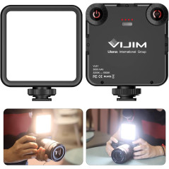 ULANZI VL-81 3000mAh Bi-Color LED Video Light w Softbox, CRI95, 3 Cold Shoe Mounts for DSLR/GoPro/iPhone