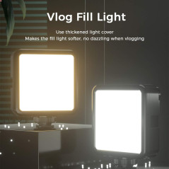ULANZI VL-81 Bi-Color LED Video Light 3000mAh with Softbox & Mounts