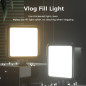 ULANZI VL-81 Lumière Vidéo LED Bi-Color 3000mAh avec Softbox, Rechargeable, 3 Cold Shoe pour DSLR & Smartphone