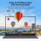 MNN Écran Portable 15,6 FHD 1080P USB-C HDMI IPS Ultraplat avec Haut-parleurs & Smart Cover HDR MNN Écran Portable 15,6 FHD 1080P USB-C HDMI IPS Ultraplat avec Haut-parleurs & Smart Cover HDR