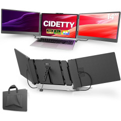 Écran Portable 14 FHD Ultra-Mince Dual/Triple Moniteur HDMI USB-C