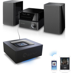 Esinkin Bluetooth Audio Adapter for Wireless Music Streaming & Home Stereo