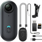 Caméra corporelle 4K 128GB mini, portable, mains libres, parfaite pour travail, voyage, promenade (Noir) Caméra corporelle 4K 128GB mini, portable, mains libres, parfaite pour travail, voyage, promenade (Noir)