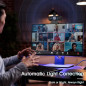 Webcam 1080P Full HD avec Micro Anti-Bruit, Correction Lumière, Cache Vie Privée, USB Plug & Play