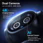 EMEET PIXY 4K Dual-Camera AI PTZ Webcam with Sony Sensor, AI Tracking, Autofocus, 3 Mics, Gesture Control