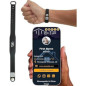 Bracelet NFC Tap - Carte de Visite Digitale sans Abonnement - Compatible iPhone & Android (Noir, Pack 1) Bracelet NFC Tap - Carte de Visite Digitale sans Abonnement - Compatible iPhone & Android (Noir, Pack 1)