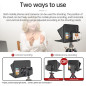 Téléprompteur Portable LENSGO 7,9'' Compatible iOS/Android pour iPad, Smartphone, DSLR - Enseignement, Vlog