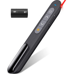 Clicker Présentation Bluetooth & RF 2.4GHz Sans Fil pour Mac