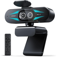 EMEET C60E Webcam 4K Double Caméra Zoom 11X & Autofocus