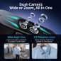 Webcam EMEET C60E 4K Dual-Cam Zoom 11X, Autofocus, Télécommande, Éclairage RGB, 2 Micros, Streaming Webcam EMEET C60E 4K Dual-Cam Zoom 11X, Autofocus, Télécommande, Éclairage RGB, 2 Micros, Streaming