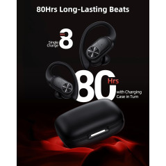 PocBuds Wireless Earbuds with 80hrs Playtime & Wireless Charging Case