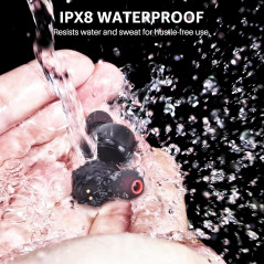 TOZO T6 Wireless Earbuds | 50H Playtime, AI Calls, IPX8 Waterproof