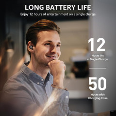 Écouteurs Sans Fil TOZO T6 Bluetooth, 50h, Étanches IPX8