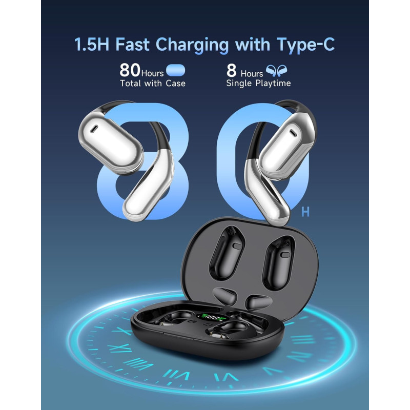 Real-Time AI Translation Earbuds - 144 Languages for iPhone & Android