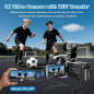 Caméra Vidéo 8K 88MP 18X Zoom Wifi Vlogging 2025 avec Micro, Carte 32G, Stabilisation 6-Axes, Vision Nuit IR Caméra Vidéo 8K 88MP 18X Zoom Wifi Vlogging 2025 avec Micro, Carte 32G, Stabilisation 6-Axes, Vision Nuit IR