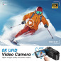 8K 88MP Ultra HD Vlogging Camera 2025 - 18X Zoom, 6-Axis Stabilizer, WiFi, Night Vision, 32GB Card & Mic 8K 88MP Ultra HD Vlogging Camera 2025 - 18X Zoom, 6-Axis Stabilizer, WiFi, Night Vision, 32GB Card & Mic