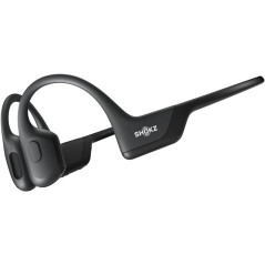 SHOKZ OpenRun Pro Bone Conduction Wireless Headphones, Open-Ear, Sweat Resistant, Long Battery, Black