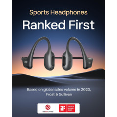 SHOKZ OpenRun Pro Bone Conduction Wireless Headphones for Sports