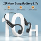 CXK Bone Conduction Bluetooth 5.4 Headphones with Mic, IPX6 Waterproof, 10H Playtime for Sports CXK Bone Conduction Bluetooth 5.4 Headphones with Mic, IPX6 Waterproof, 10H Playtime for Sports