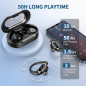Wireless Bluetooth 5.4 Earbuds 50H HiFi Stereo Deep Bass ENC Mic IP7 Waterproof LED Display Earhooks Wireless Bluetooth 5.4 Earbuds 50H HiFi Stereo Deep Bass ENC Mic IP7 Waterproof LED Display Earhooks