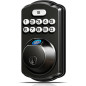 Veise KS02A Serrure Biométrique Sans Clé avec Empreinte, Clavier Électronique, Auto-Verrouillage, Noir Mat Veise KS02A Serrure Biométrique Sans Clé avec Empreinte, Clavier Électronique, Auto-Verrouillage, Noir Mat