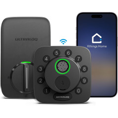 ULTRALOQ Bolt SE Smart Lock | Wi-Fi, Matter, Fingerprint & App Control