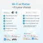 ULTRALOQ Bolt SE Serrure Intelligente Wi-Fi Intégré, Matter, Apple Home, Alexa, Google, 7-en-1, Empreinte, App, 18 mois batterie ULTRALOQ Bolt SE Serrure Intelligente Wi-Fi Intégré, Matter, Apple Home, Alexa, Google, 7-en-1, Empreinte, App, 18 mois batterie