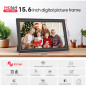 64GB 15.6 Frameo WiFi Digital Photo Frame, 1920x1080 IPS Touchscreen, Send Photos Remotely - Perfect Gift 64GB 15.6 Frameo WiFi Digital Photo Frame, 1920x1080 IPS Touchscreen, Send Photos Remotely - Perfect Gift