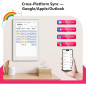 21.5 Full HD Touchscreen Digital Calendar & Smart Planner with LED Reminder Light – Wall Mount for Family Scheduling 21.5 Full HD Touchscreen Digital Calendar & Smart Planner with LED Reminder Light – Wall Mount for Family Scheduling