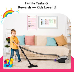 21.5 Full HD Digital Calendar & Planner with Touchscreen & LED Light