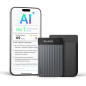 Plaud Note Pro Enregistreur Vocal AI, Transcription & Résumé, Contrôle App, 112 Langues, Ultra-Mince Noir Plaud Note Pro Enregistreur Vocal AI, Transcription & Résumé, Contrôle App, 112 Langues, Ultra-Mince Noir