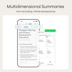 Plaud Note Pro AI Voice Recorder – Transcribe & Summarize, 112 Languages