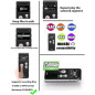 Enregistreur vocal numérique 16GB rechargeable USB pour conférences avec lecture, dictaphone compact amélioré Enregistreur vocal numérique 16GB rechargeable USB pour conférences avec lecture, dictaphone compact amélioré