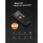 Enregistreur vocal numérique 16GB rechargeable USB pour conférences avec lecture, dictaphone compact amélioré Enregistreur vocal numérique 16GB rechargeable USB pour conférences avec lecture, dictaphone compact amélioré