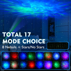 Astronaut Galaxy Projector with 8 Colors LED & Remote – Kids Room Decor